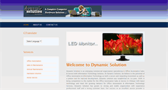 Desktop Screenshot of dsolution.com.np